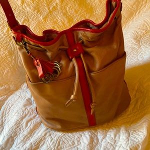 Donated and gone: Pilcro leather shoulder bag